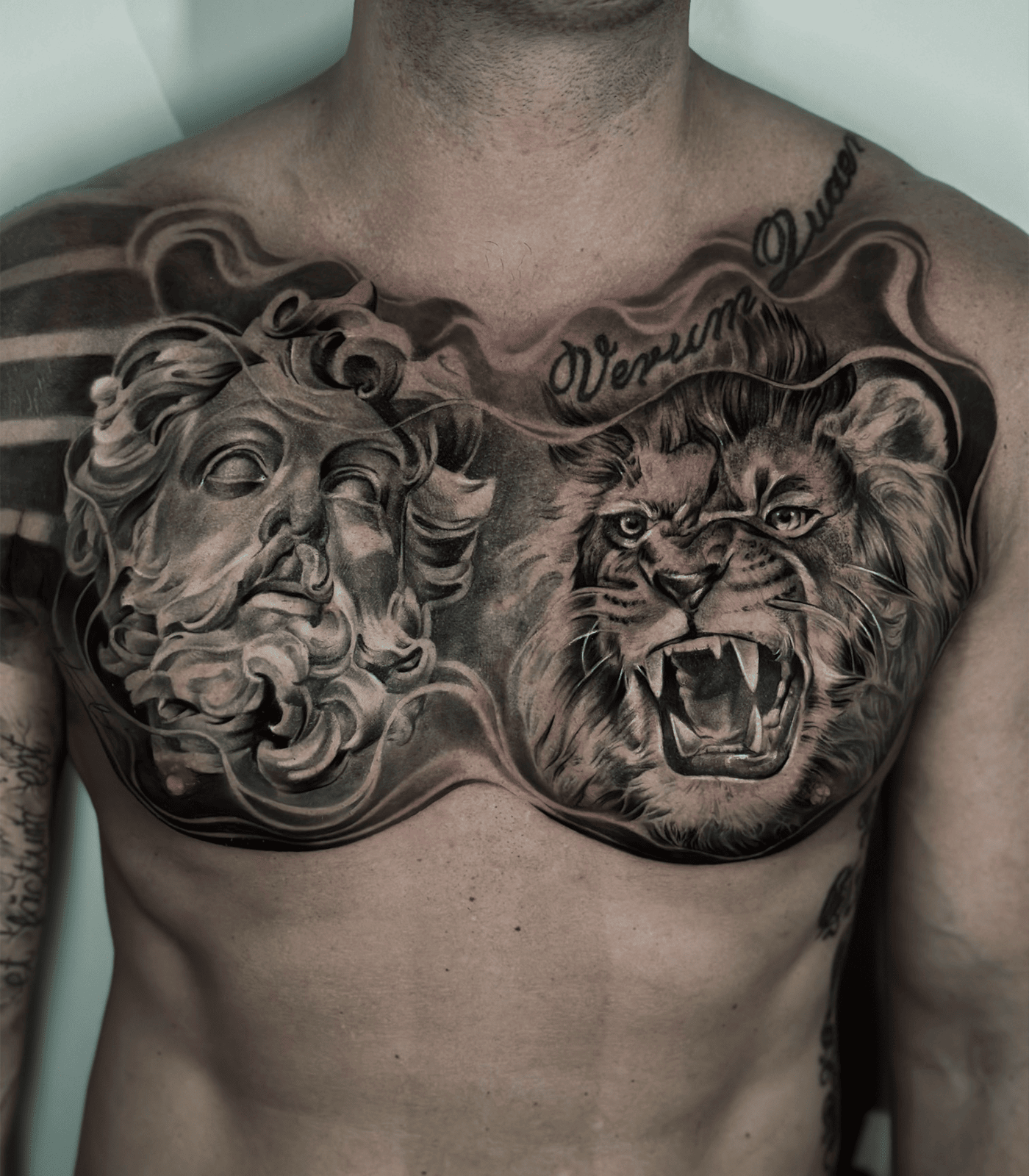 Daniel and the Lions Den - BRKN Tattoos